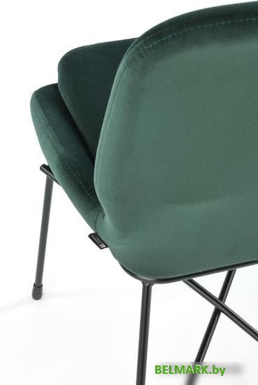 Стул с подлокотниками Halmar K454 (темно-зеленый) - фото2