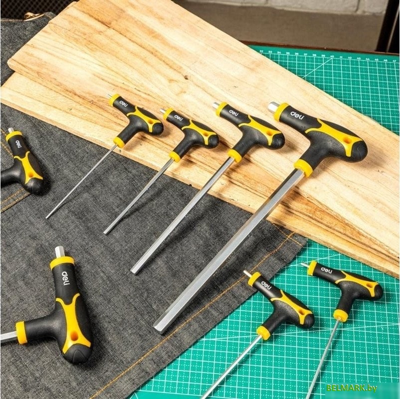 Набор ключей Deli DL233108 (8 предметов) - фото2