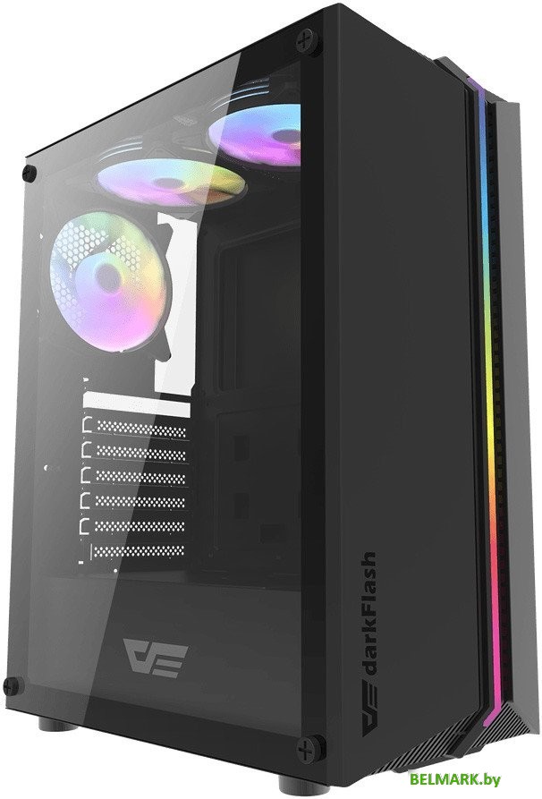 Корпус dark Flash DK151 (черный) - фото