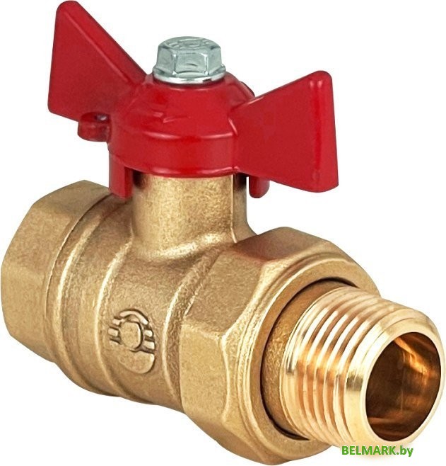 Шаровый кран Valfex DeltaPro ВР/НР 3/4" VF.230.LB1.034.DP (ручка-бабочка, американка) - фото