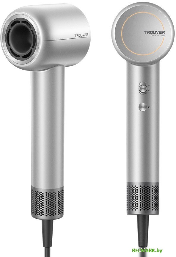 Фен Trouver Shine 10 (серебристый) - фото