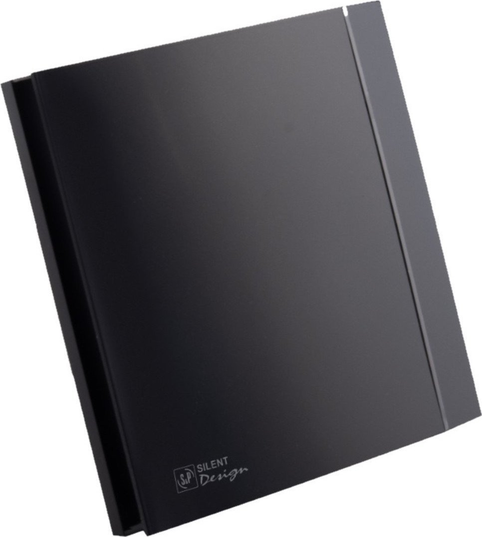 Осевой вентилятор Soler&Palau Silent-200 CZ Matt Black Design - 4C 5210009900 - фото2