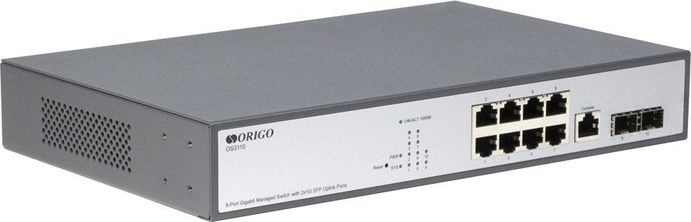 Управляемый коммутатор 2-го уровня Origo OS3110/A1A - фото2
