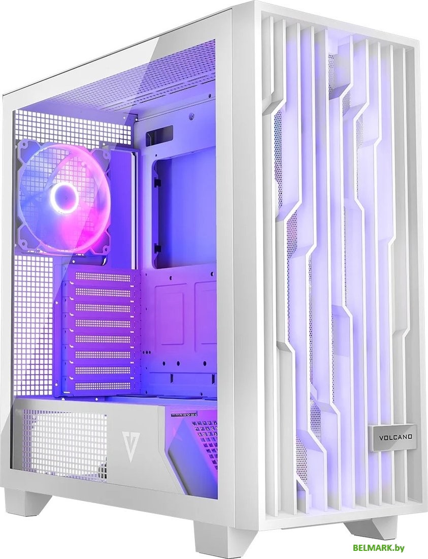 Корпус MODECOM Volcano Perun Apex ARGB Midi (белый) - фото2