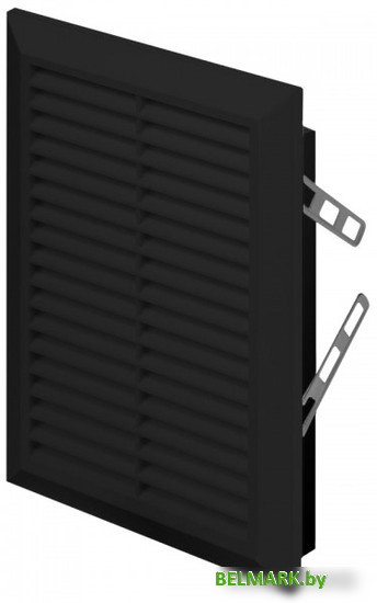 Вентиляционная решетка Awenta Classic T26CZ 17x24 (черный) - фото