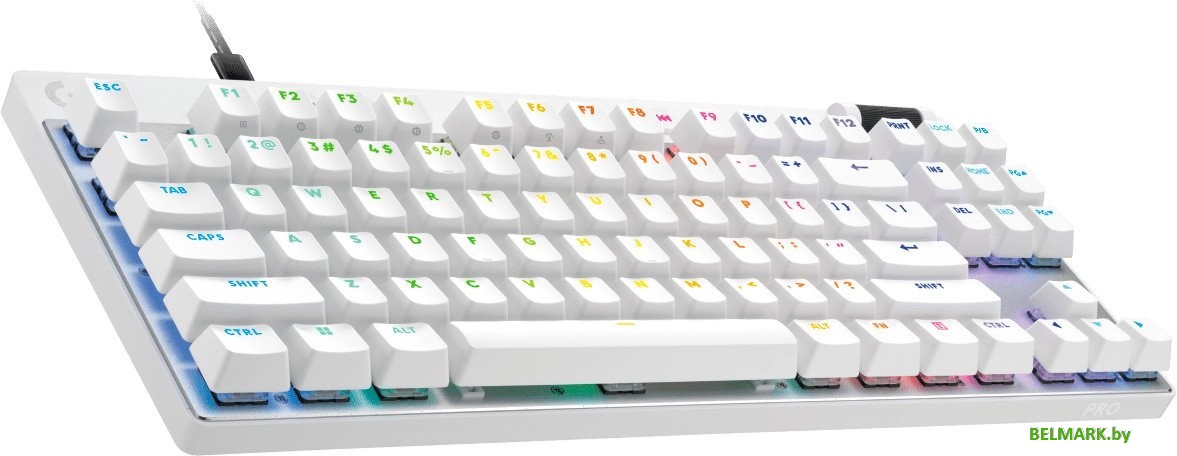 Клавиатура Logitech G Pro X TKL Rapid Analog 920-013242 (белый, нет кириллицы) - фото2