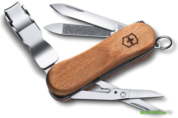 Туристический нож Victorinox NailClip Wood 580 - фото