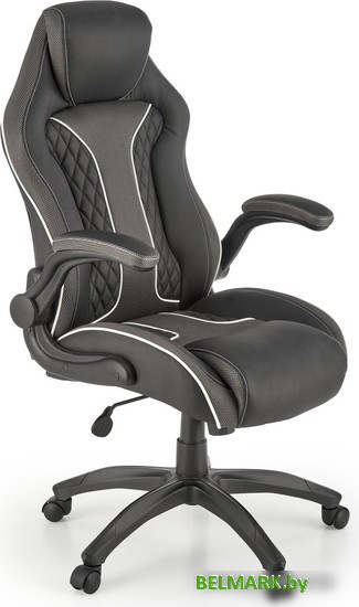 Кресло Halmar Hamlet (черный/серый) - фото