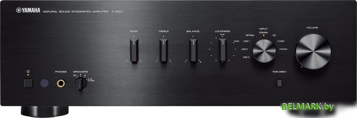 Интегральный усилитель Yamaha A-S501 (черный) - фото