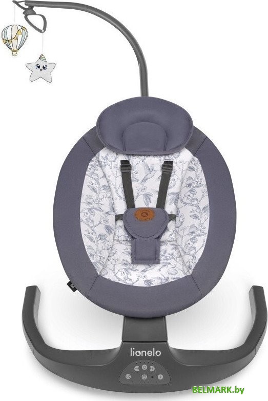 Шезлонг Lionelo Ralf (серый/белый) - фото2