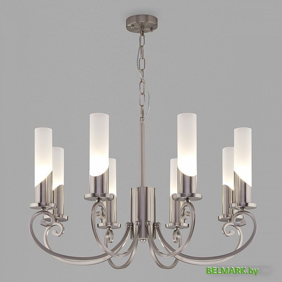 Подвесная люстра Евросвет Banci 60117/8 никель - фото