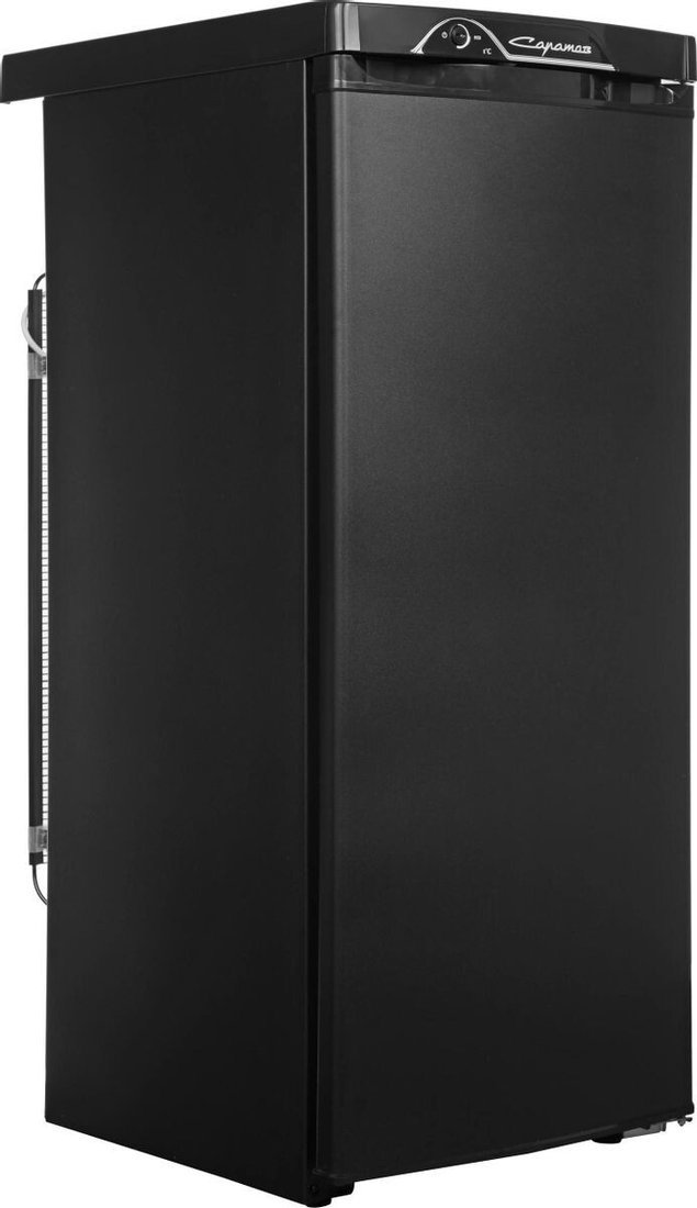 Однокамерный холодильник Саратов 451-013 (черный) - фото2