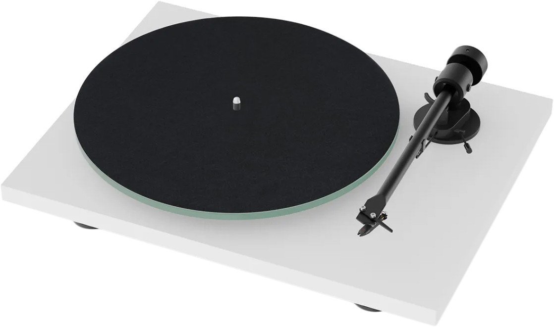 Виниловый проигрыватель Pro-Ject T1 EVO Phono (белый) - фото