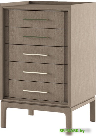 Комод Молодечномебель Брюгге B5 ВМФ-1694 (капучино) - фото