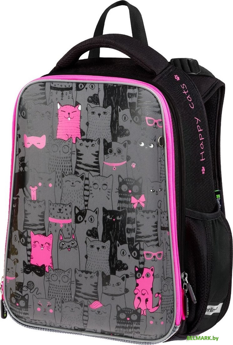 Школьный рюкзак Berlingo Expert. Happy Cats RU-EX-1104 - фото