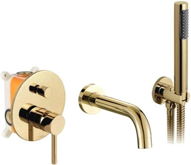 Смеситель Rea Lungo REA-P4563 (золотой) - фото2