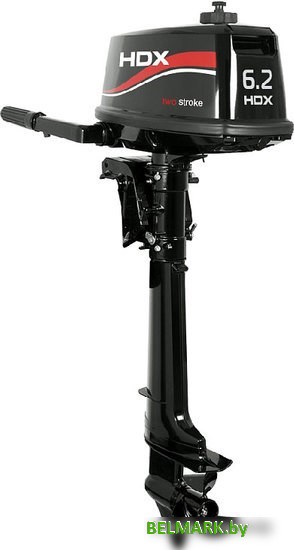 Лодочный мотор HDX R series T 6.2 BMS (с топливным баком 24л) - фото