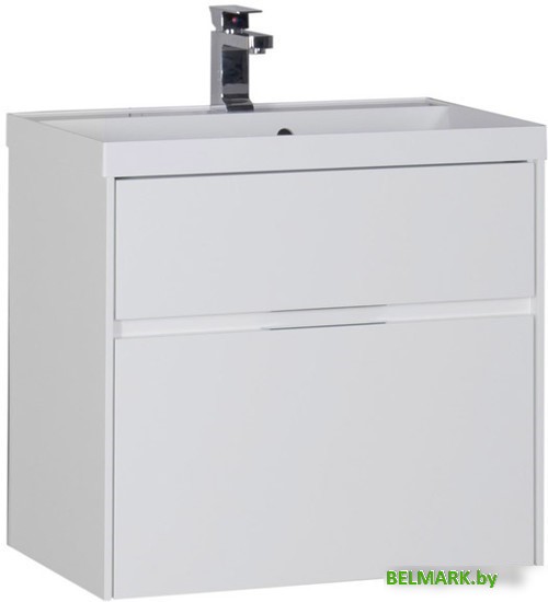 Aquanet Тумба под умывальник Латина 70 (белый) - фото