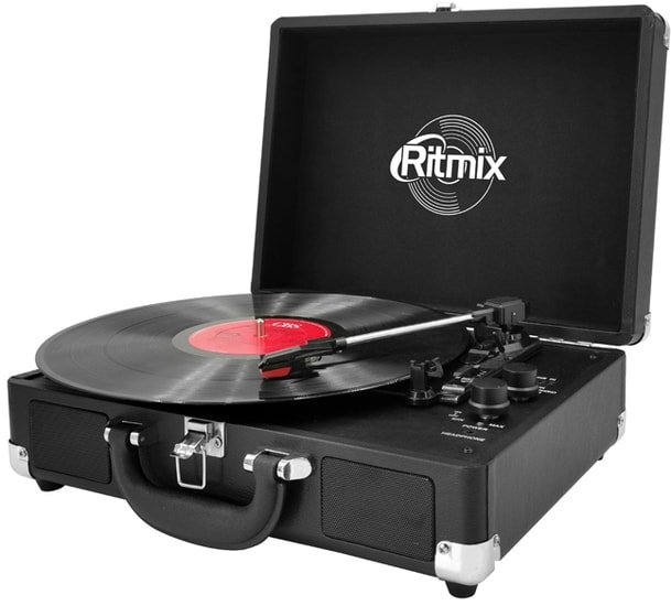 Виниловый проигрыватель Ritmix LP-120B (черный) - фото2
