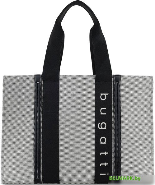 Женская сумка Bugatti Ambra 49539001 (серый/черный) - фото