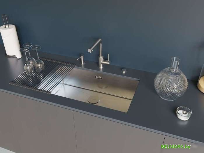 Кухонная мойка Omoikiri Taki 74-U/IF LG (светлое золото) - фото2