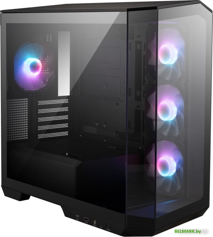 Корпус MSI MAG Pano M100R PZ (черный) - фото2