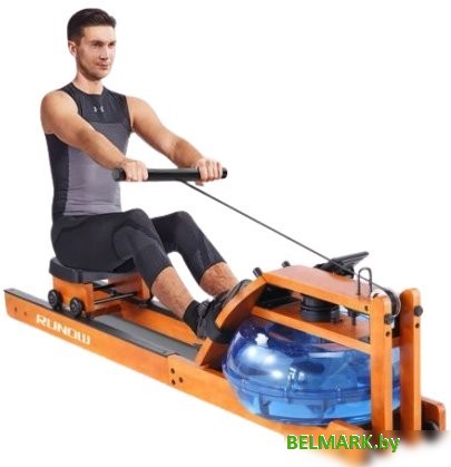 Гребной тренажер DFC RUNOW Golden Wood - фото