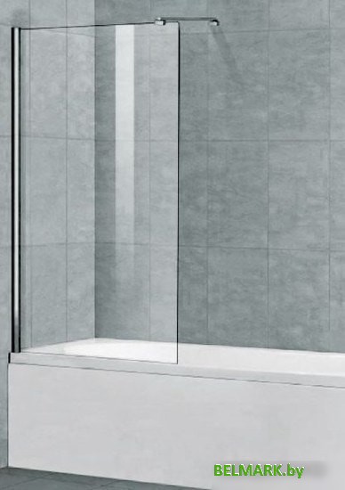 Душевая шторка Cezares LIBERTA-V-1-80/155-C-Cr - фото