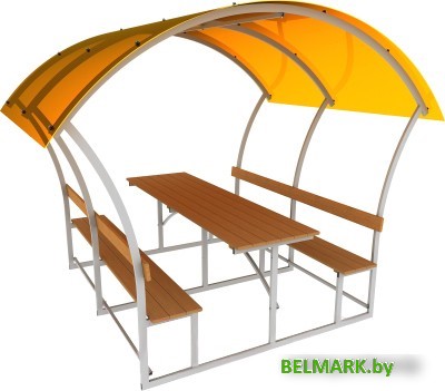 Беседка Импласт Астра 2.9x1.7м / 40x20мм - фото