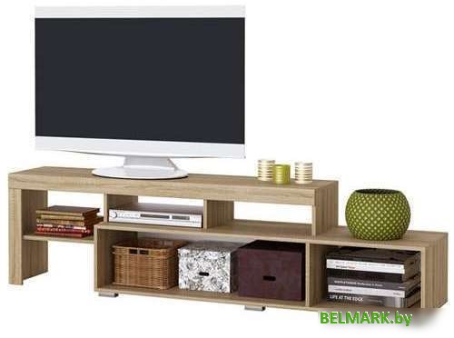 Тумба Памир Соната ТБС-2000 (дуб сонома-белый глянец) - фото2