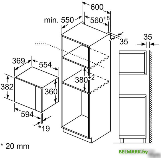 Микроволновая печь Bosch BFL554MS0 - фото2