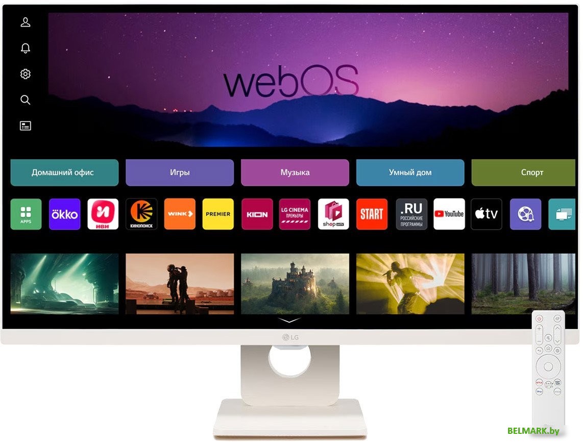 Smart монитор LG MyView Smart Monitor 27SR50F-W - фото