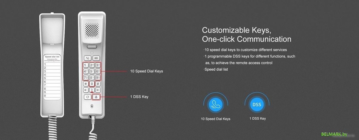 IP-телефон Fanvil H2U (белый) - фото2