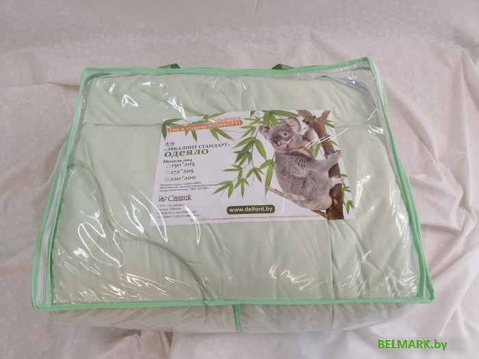 Одеяло Delford Эвкалипт Стандарт ПВХ 220x200 4ЭХН1-уп11 - фото2