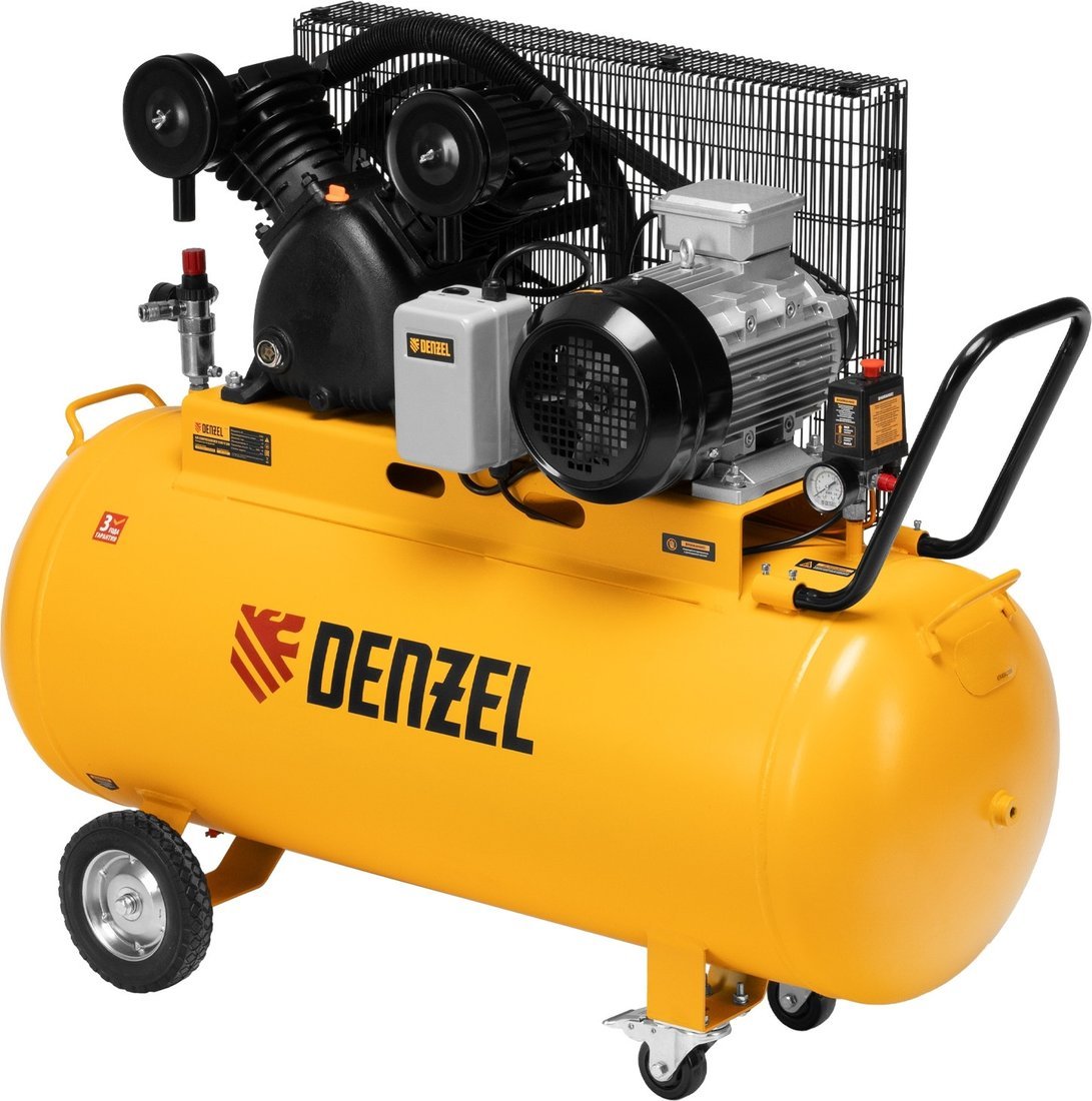 Компрессор Denzel BCV 5500-T/200 - фото2