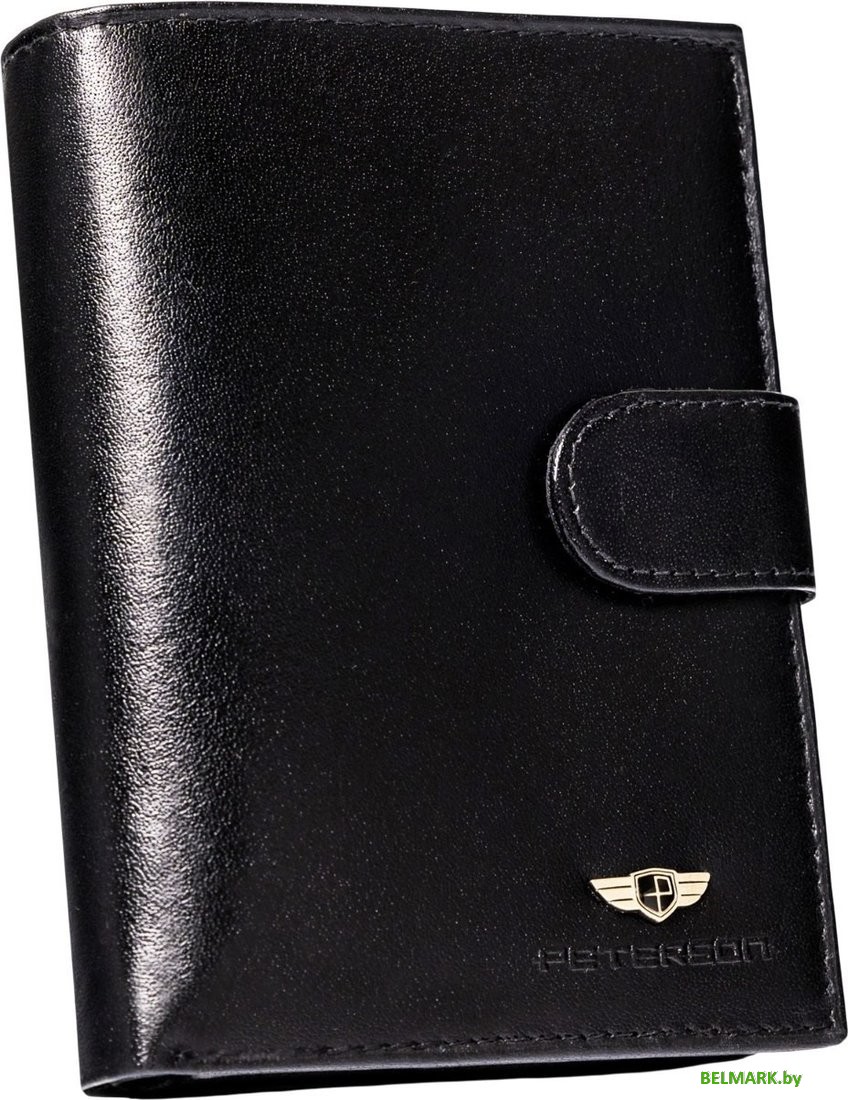 Портмоне Peterson PTN 348Z-P (черный) - фото