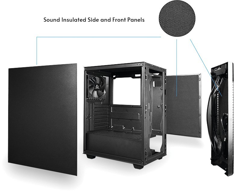 Корпус Chieftec AS-01B-OP - фото2