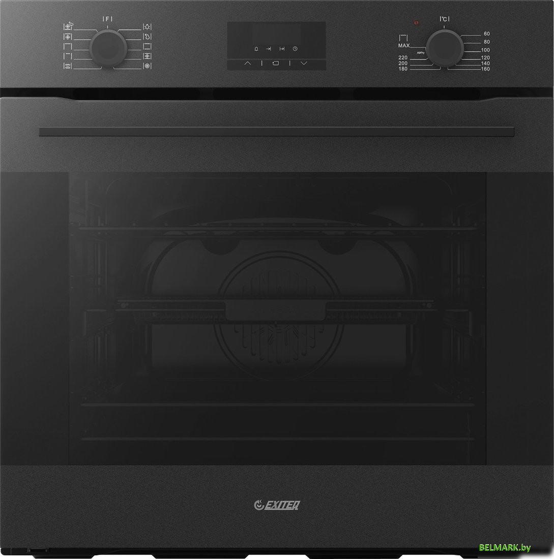 Электрический духовой шкаф Exiteq EXO-112 (черный матовый) - фото