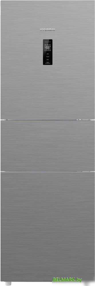 Холодильник Hyundai CM30073F (нержавеющая сталь) - фото