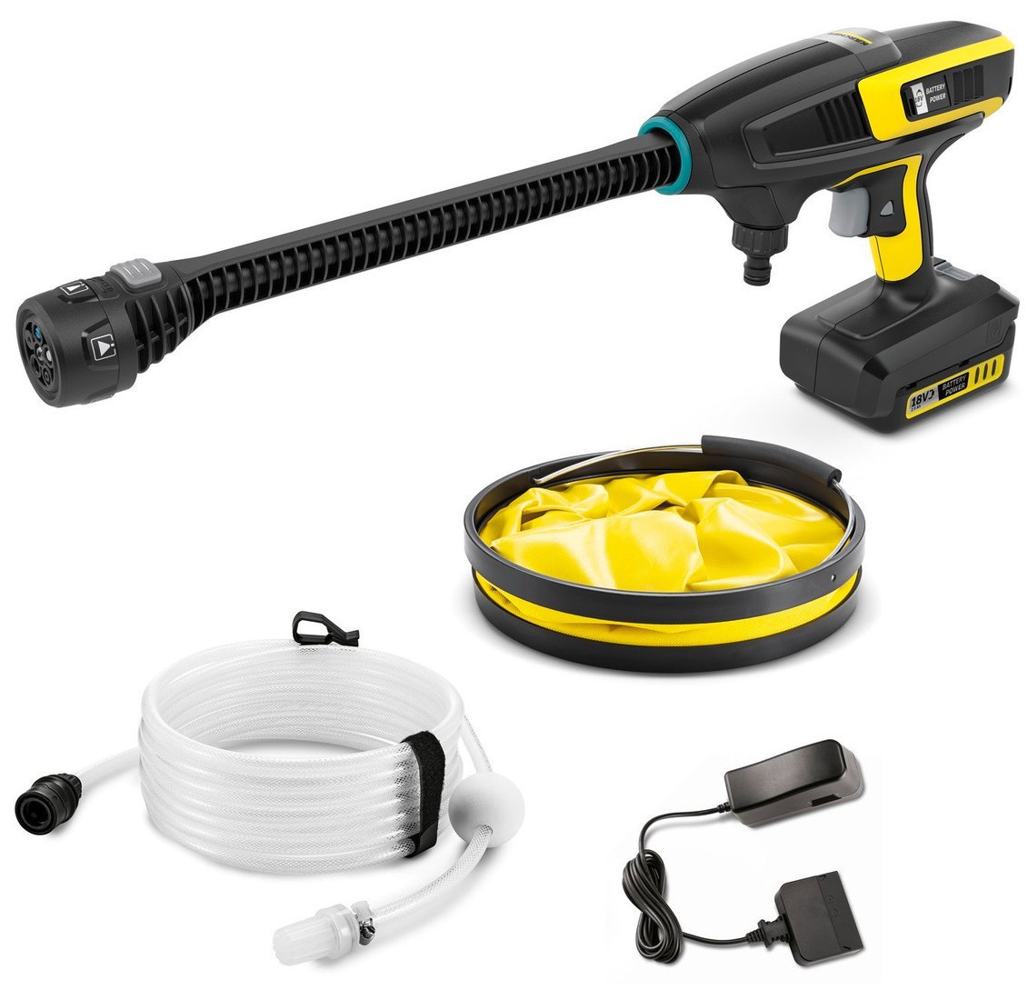 Мойка высокого давления Karcher KHB 6 Plus Battery Set MJ 1.328-115.0 (с 1-им АКБ) - фото