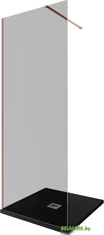 Душевая стенка Allen Brau Infinity 1 3.21036.60.T 323828 (медь браш) - фото2