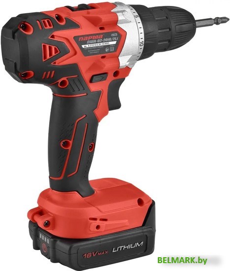Дрель-шуруповерт Парма ДША-02-2016/2Li 02.021.00015 (с 2-мя АКБ, кейс) - фото2