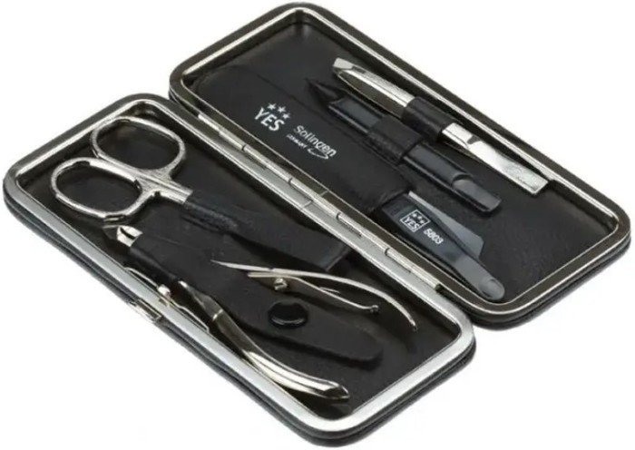 Набор для маникюра и педикюра YES 9021 (5 пр) - фото