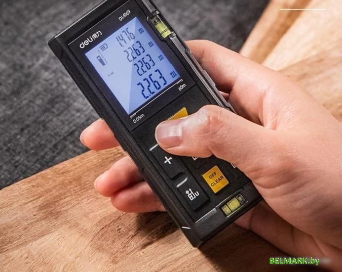 Лазерный дальномер Deli DL4169 - фото2