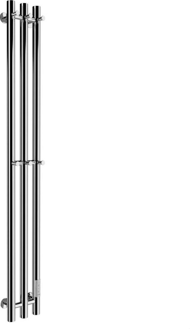 Полотенцесушитель Маргроид Inaro СНШ 120*6*12 скрытого монтажа, таймер справа (6 крючков) - фото