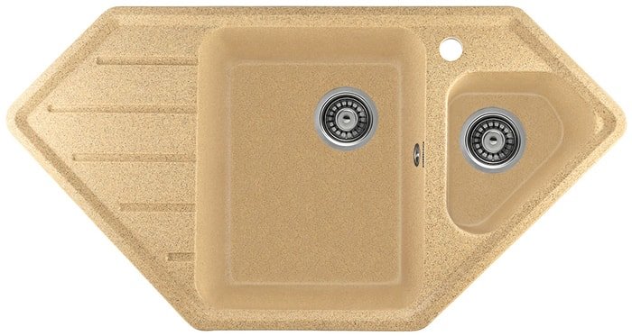 Кухонная мойка Gerhans E10 (песочный) - фото