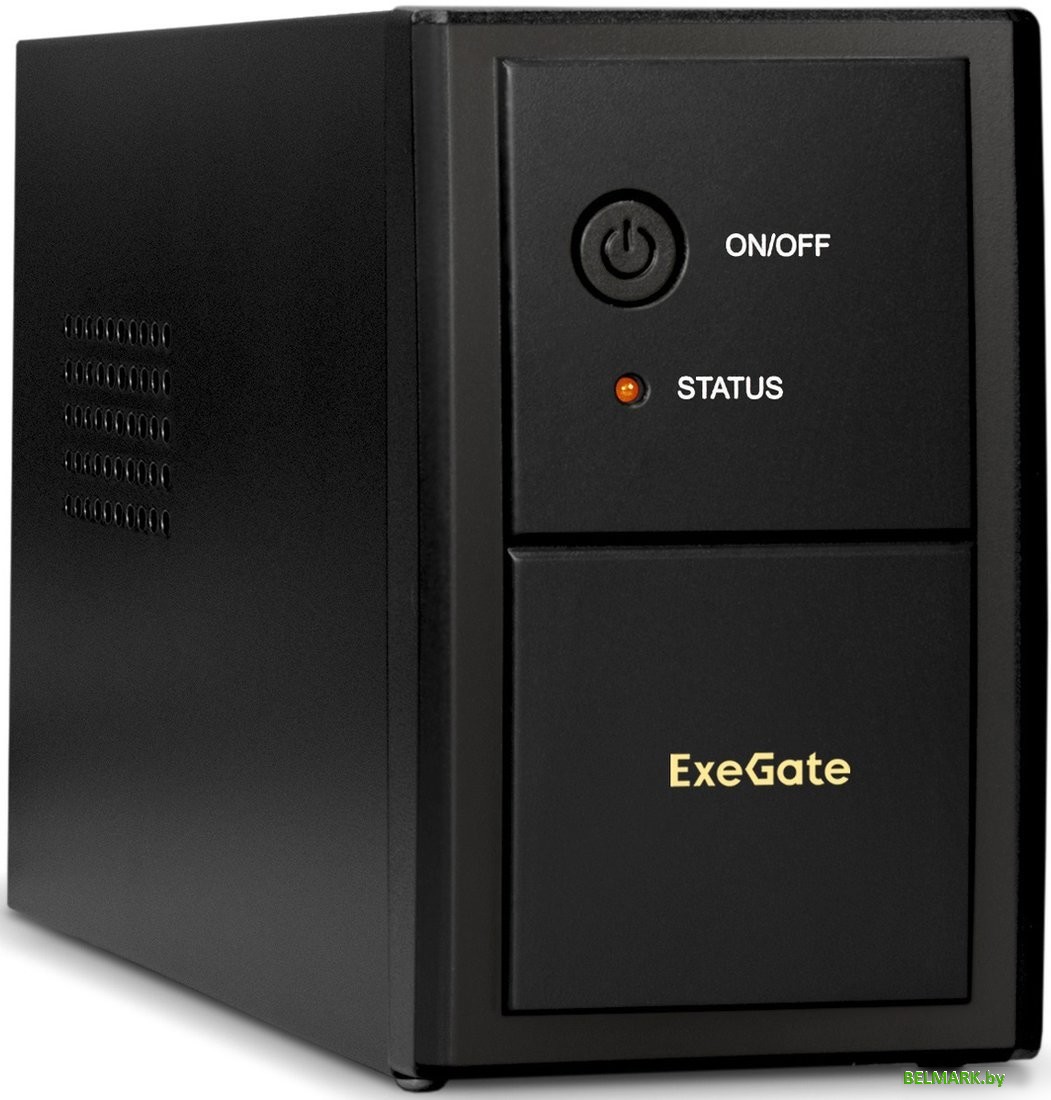 Источник бесперебойного питания ExeGate SpecialPro UNB-650.LED.AVR.C13.RJ.USB - фото