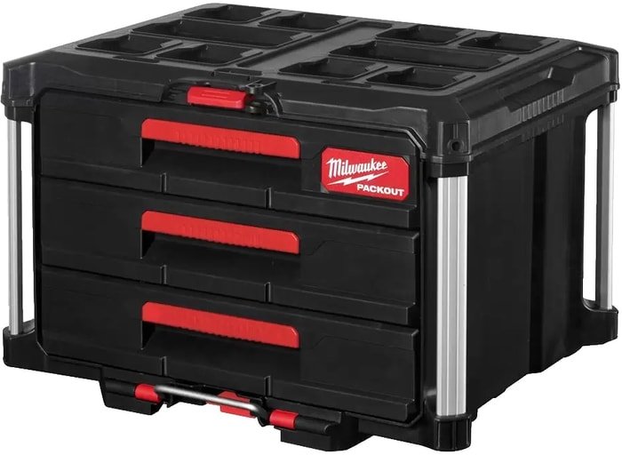 Ящик для инструментов Milwaukee Packout 3 Drawer Tool Box 4932472130 - фото2