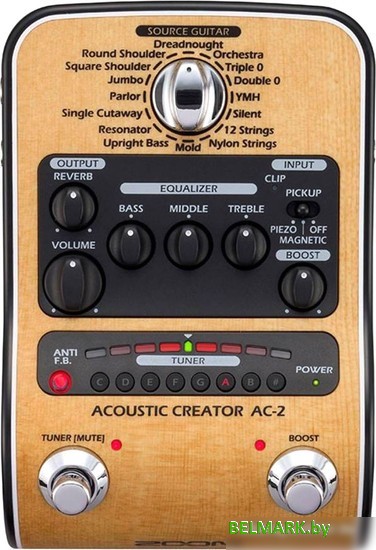 Гитарный процессор эффектов Zoom AC-2 - фото