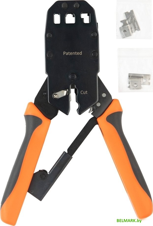 Кримпер Hyperline HT-2008AR (черный/оранжевый) - фото2